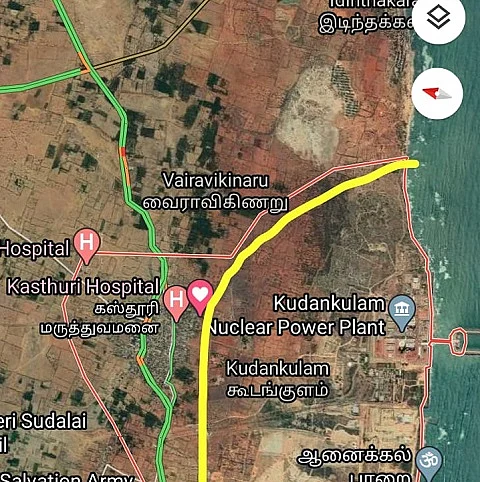 அணு உலை குறித்த படம்