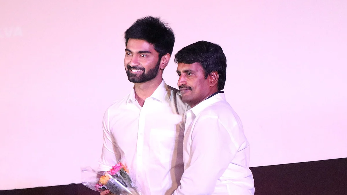அதர்வாவுடன் ஆர்.கண்ணன்