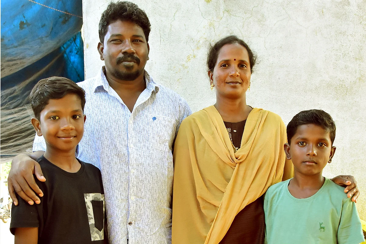 அதியன், ஆதிரை, திலீபன் மற்றும் முகிலன்