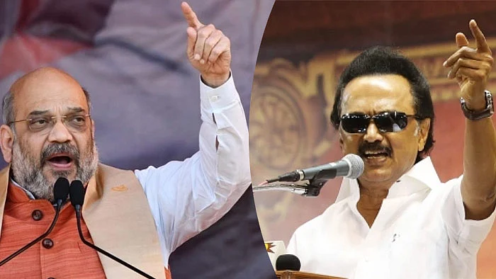 சித்தாந்தச் சிக்கலில் தி.மு.க to டெல்லியில் வீழ்த்தப்பட்ட அமித்பாய் 'கணக்கு'!