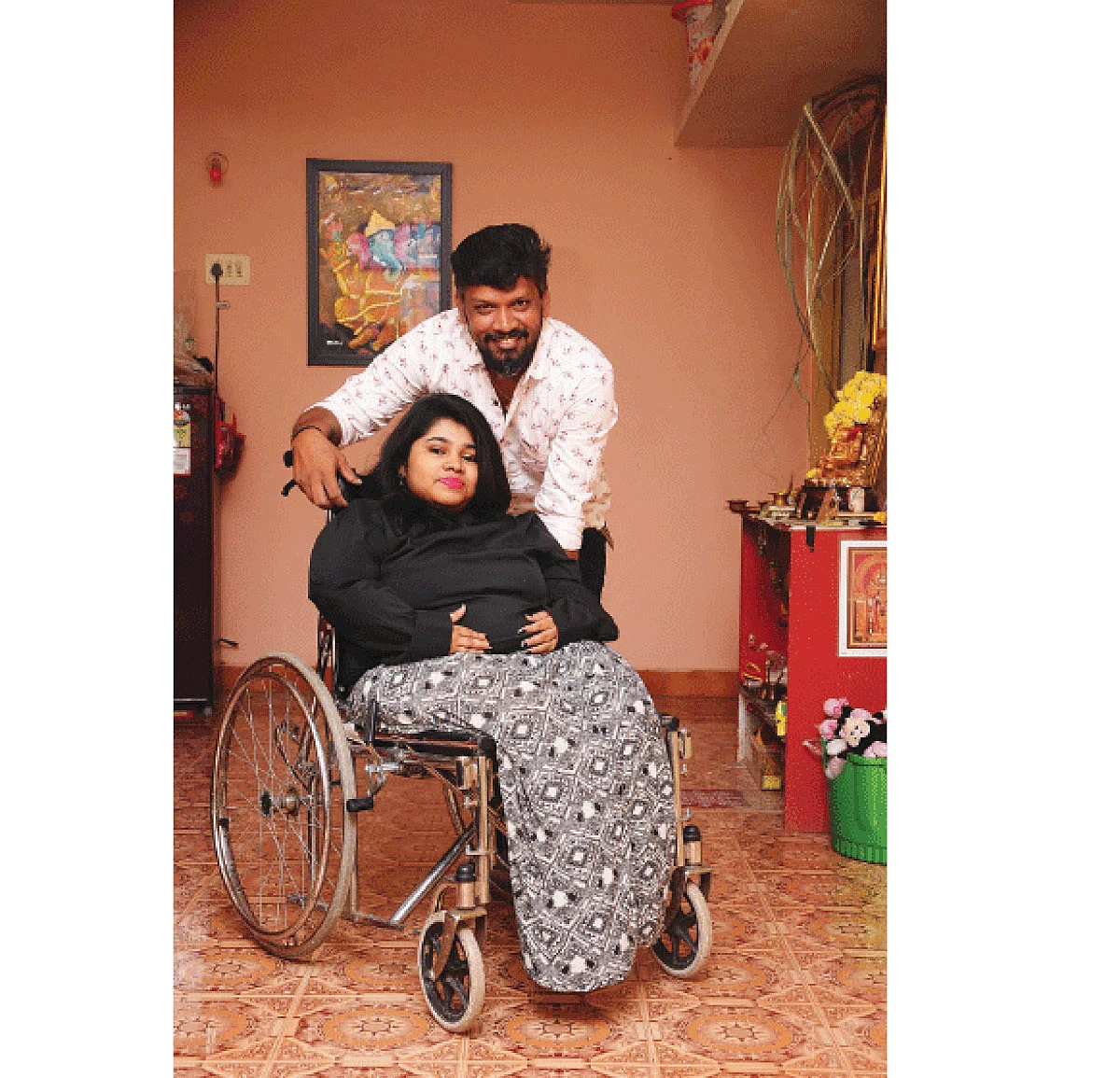 "வாழ்க்கை அழகா, அர்த்தமுள்ளதா மாறியிருக்கிறதா ஃபீல் பண்றேன்..!'' - நிவேதா - தேவா அன்பு அத்தியாயம்