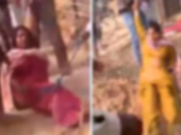 `சகோதரிகளின் காலில் கயிறு கட்டி இழுத்துச் சென்ற ஆளும்கட்சியினர்!'- அதிர்ச்சி தரும் மே.வங்க வீடியோ