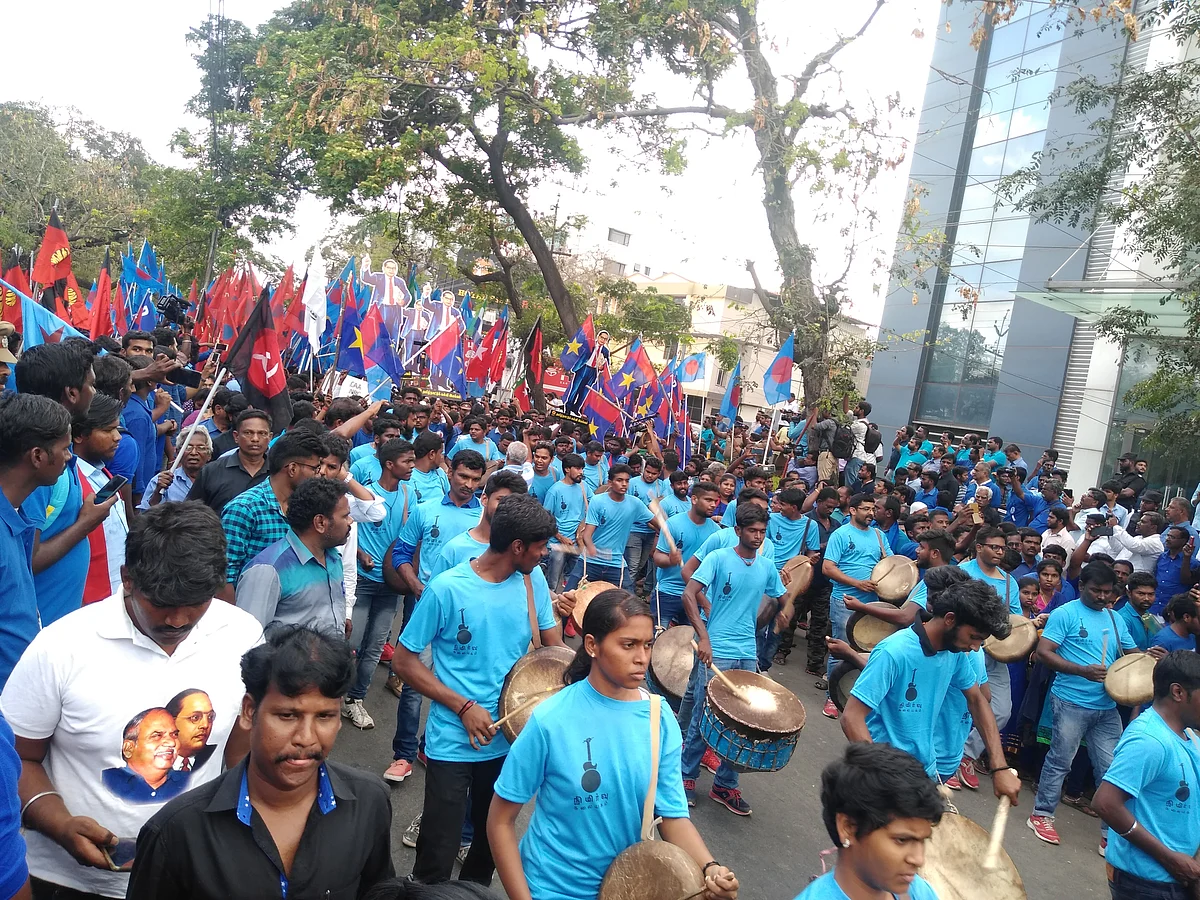 கோவை நீலச்சட்டைப் பேரணி ஏற்படுத்திய தாக்கம் என்ன? சிறப்புக் கண்ணோட்டம்!