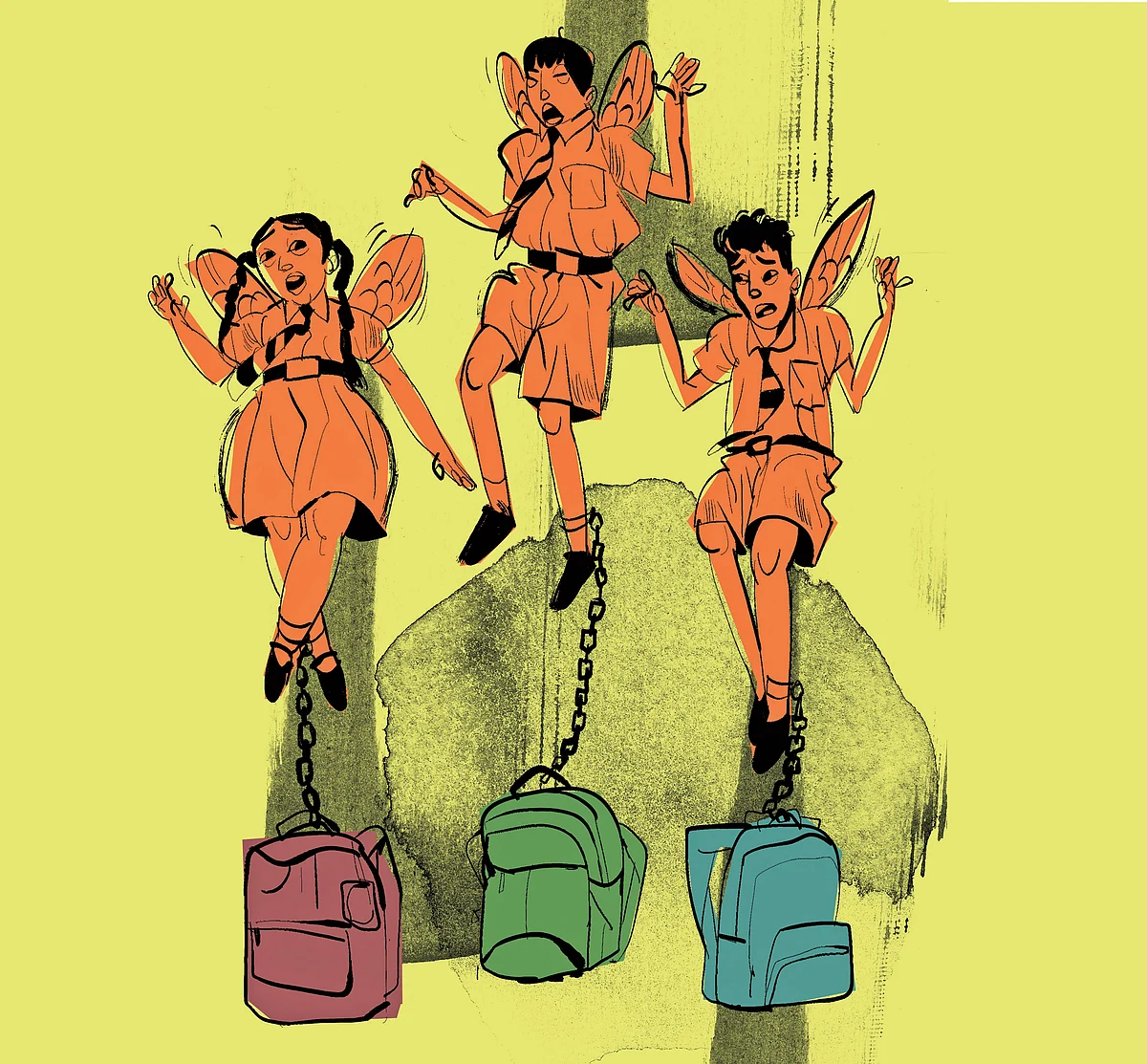 பட்டாம்பூச்சிகளும் பாறாங்கற்களும்