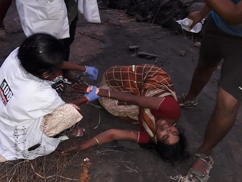 தேனியில் மீண்டும் ஒரு காட்டுத்தீ சம்பவம்!