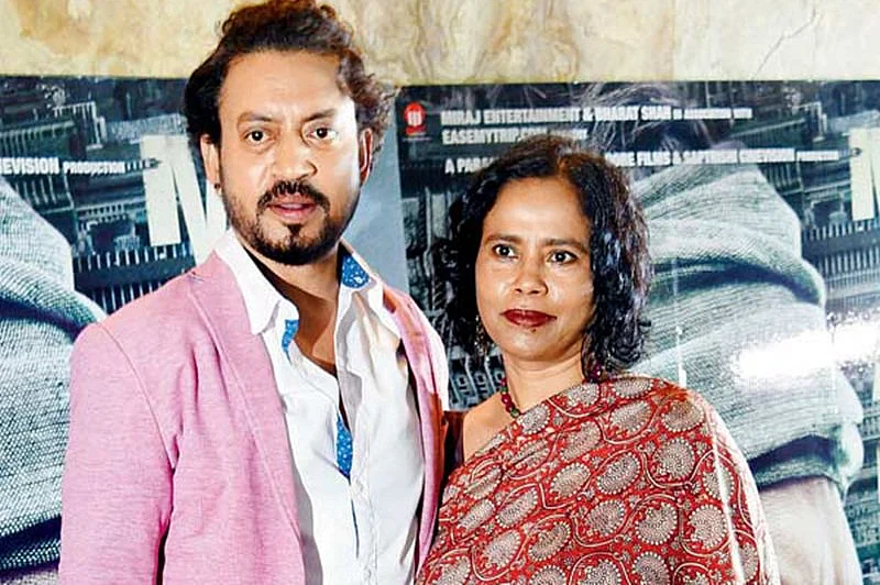 Actor Irrfan's wife Sutapa
