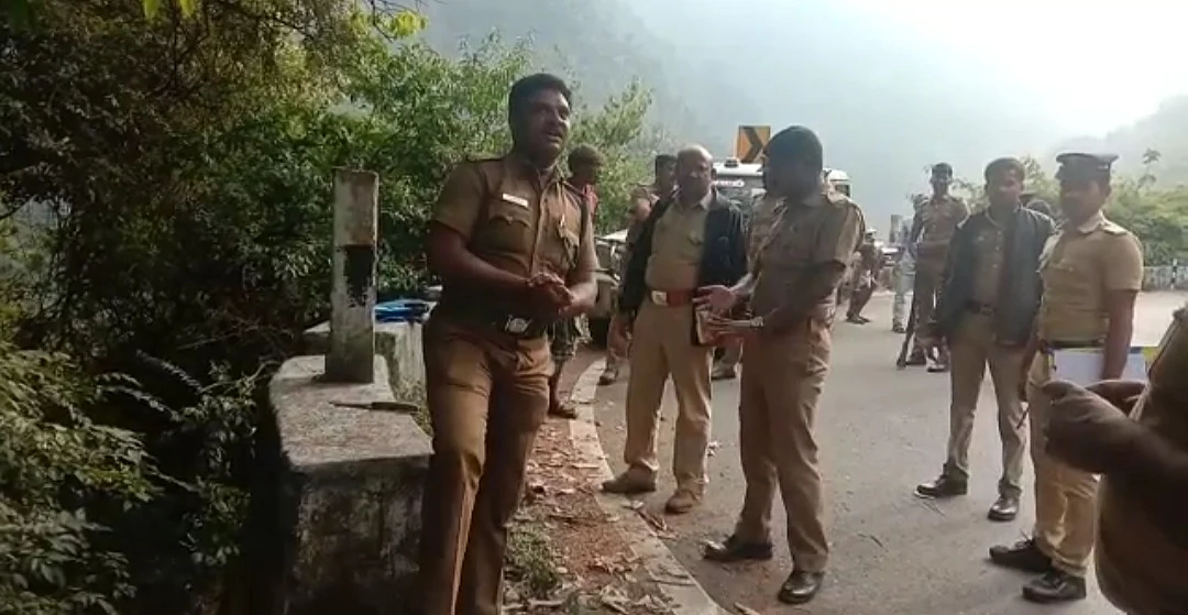 சம்பவ இடத்தில் வனத்துறை