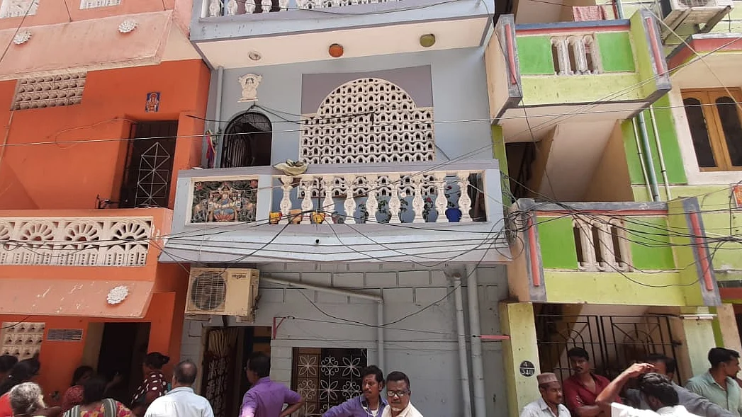 கொலை செய்யப்பட்ட சிறுமியின் வீடு