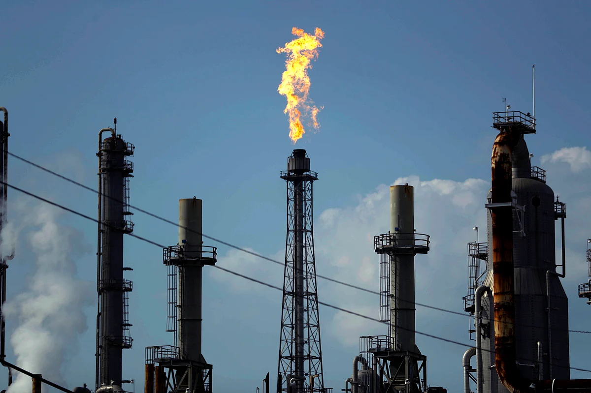 oil refinery