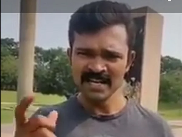 `அது என் நோக்கமல்ல!'- ராஜீவ் நினைவிட டிக்டாக் விவகாரத்தில் மன்னிப்புக் கேட்ட `நாம் தமிழர்’ நிர்வாகி