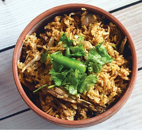 வாழைப்பூ பிரியாணி