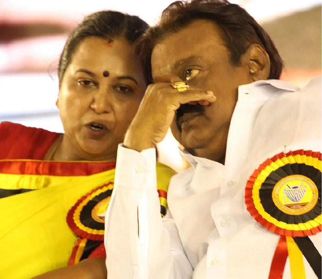 பிரேமலதா - விஜயகாந்த்