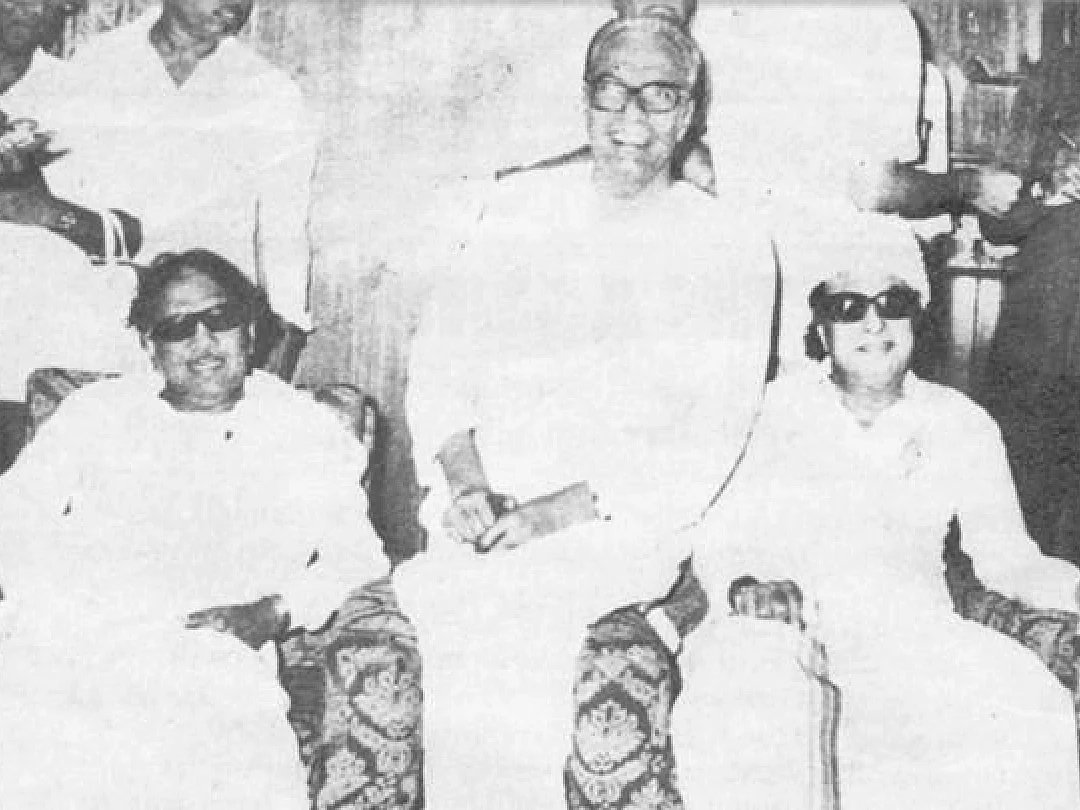 ரஜினி சொன்ன பாணியில் கட்சிக்கு கருணாநிதி, ஆட்சிக்கு எம்.ஜி.ஆர்...1979-ல் நடந்தது என்ன?
