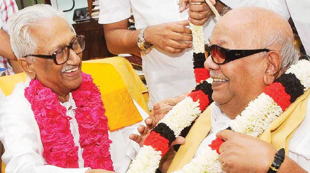 அன்பழகன்,கலைஞர் மு.கருணாநிதி