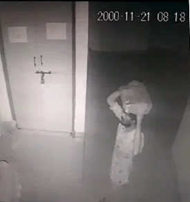 பாரங்கல்லுடன் மர்மநபர்