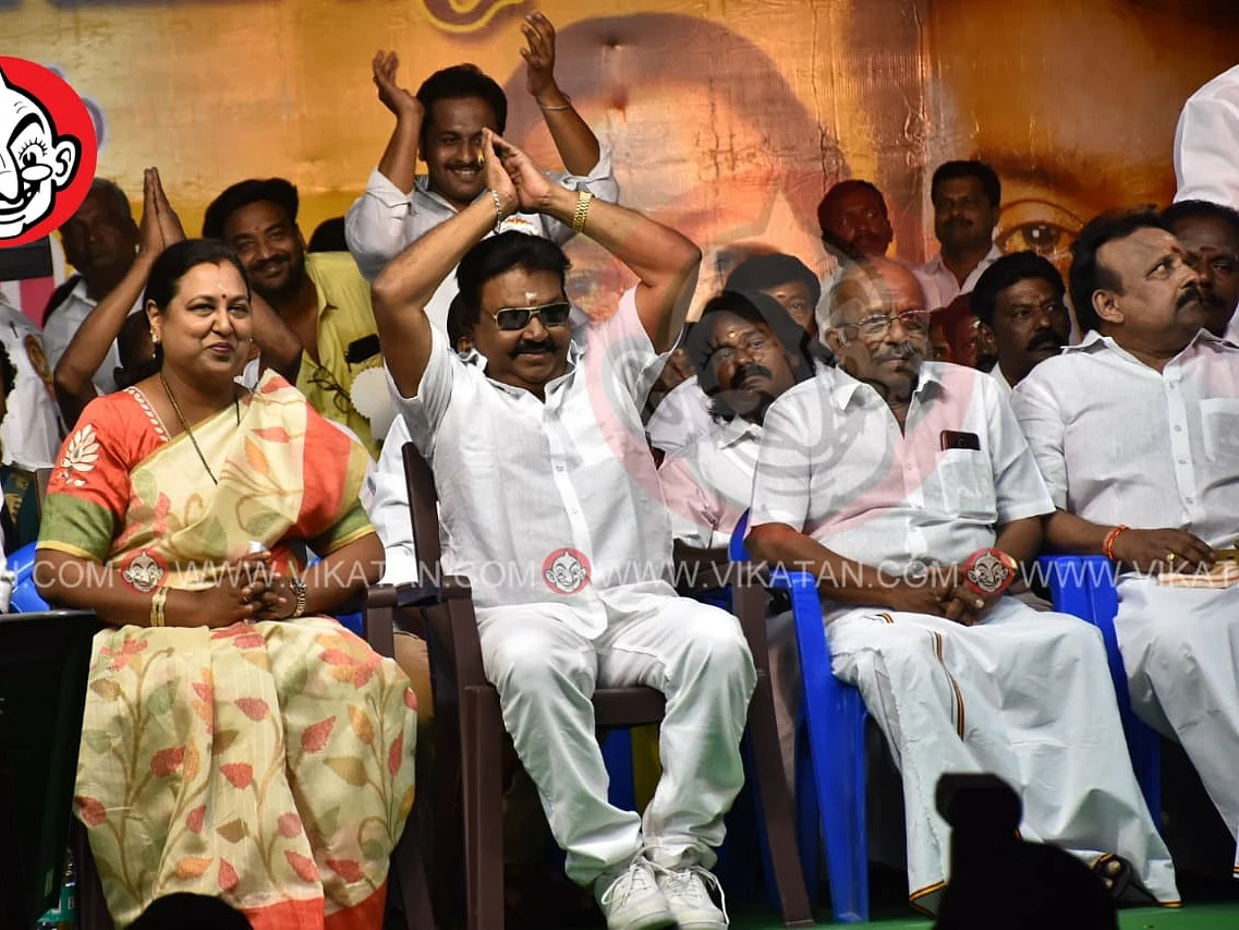 சீண்டிய விஜய பிரபாகரன்; கொதித்த அ.தி.மு.க! -ராஜ்ய சபா ரேஸில் தே.மு.தி.க-வை ஓரம்கட்டிய பின்னணி