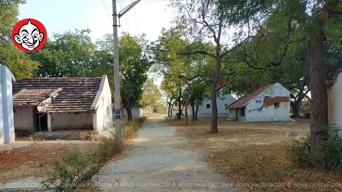 ஆட்கள் நடமாட்டம் இல்லாத குண்டாங்கல்