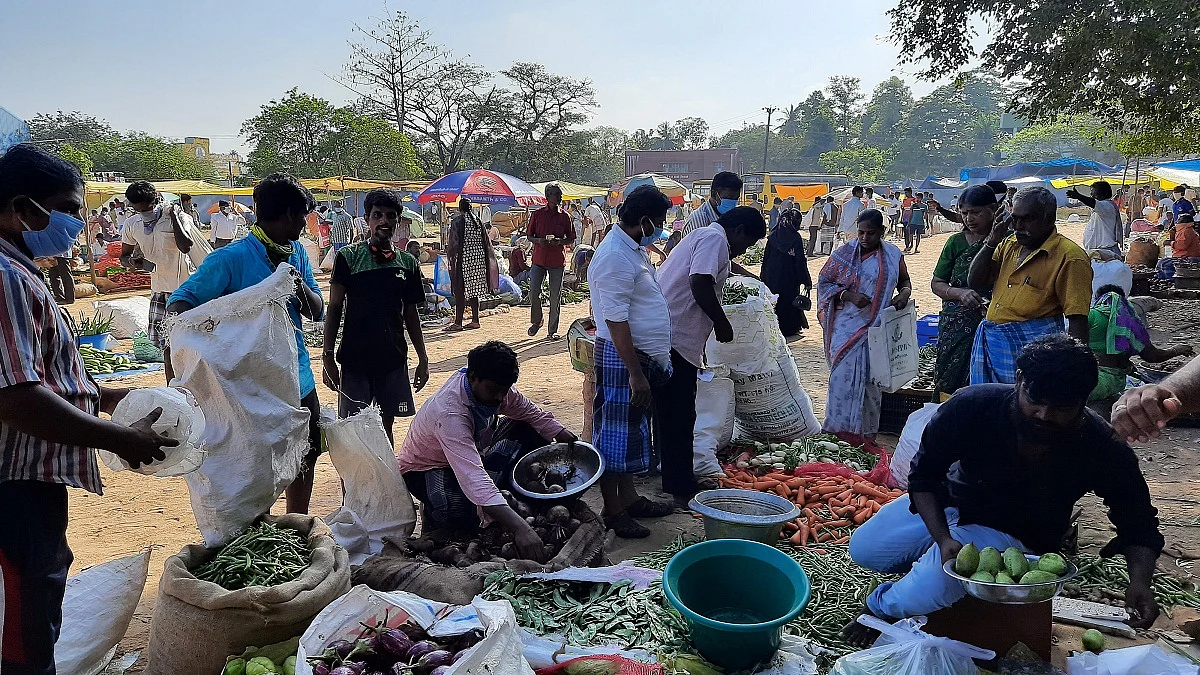 புதிய காய்கறி மார்க்கெட்