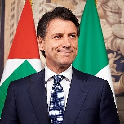 Italian PM Giuseppe Conte