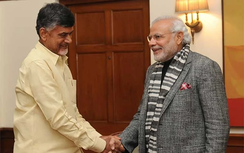 சந்திரபாபு நாயுடு - மோடி