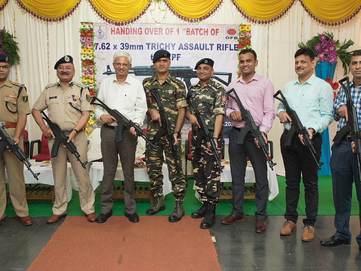 `ஏ.கே.47 துப்பாக்கிக்கு இணையான திருச்சி அசால்ட் ரைபிள்' - மேக் இன் இந்தியா திட்டத்தால் சாத்தியம்