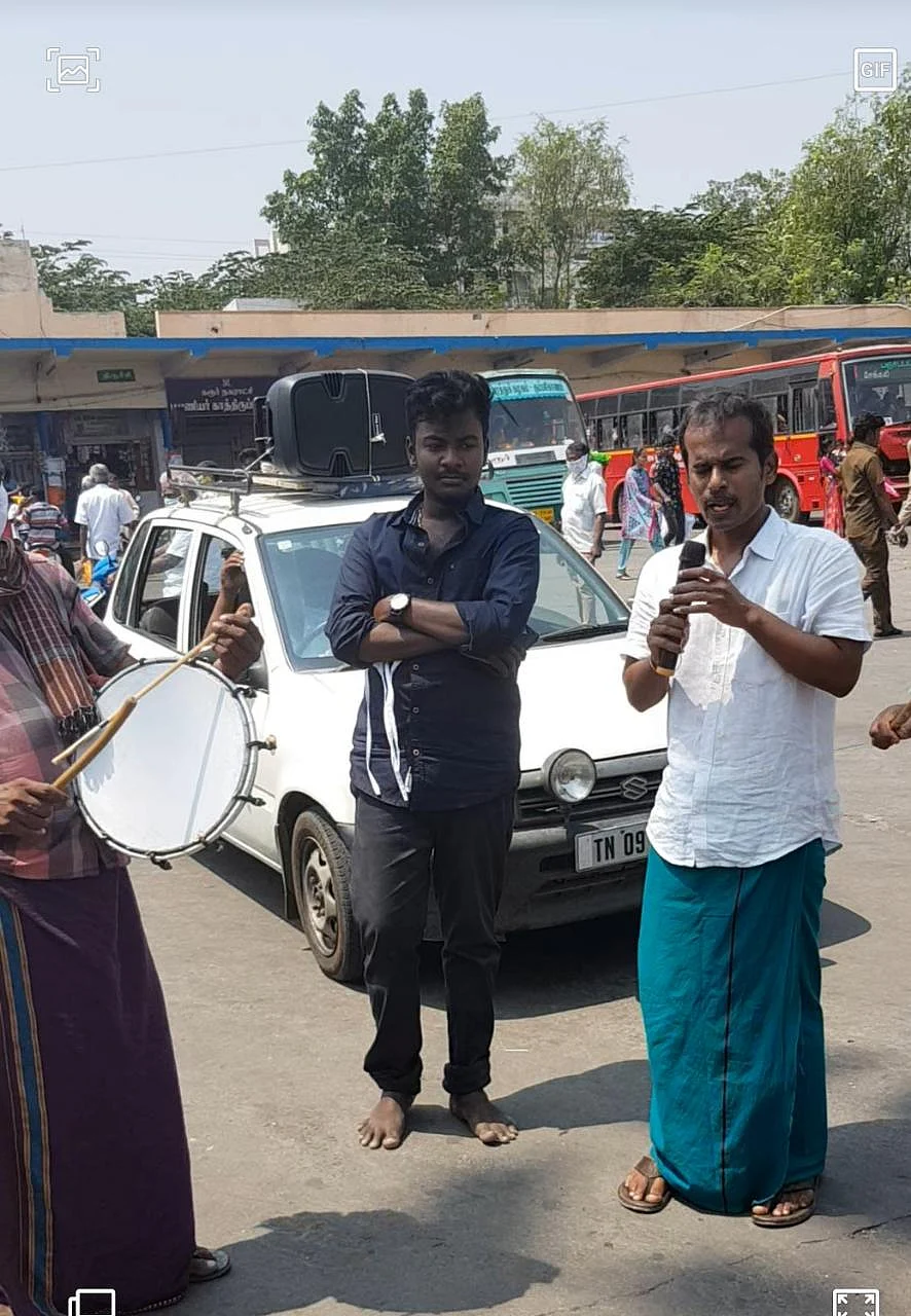 ராஜேஷ் கண்ணன் கொரோனா விழிப்புணர்வு