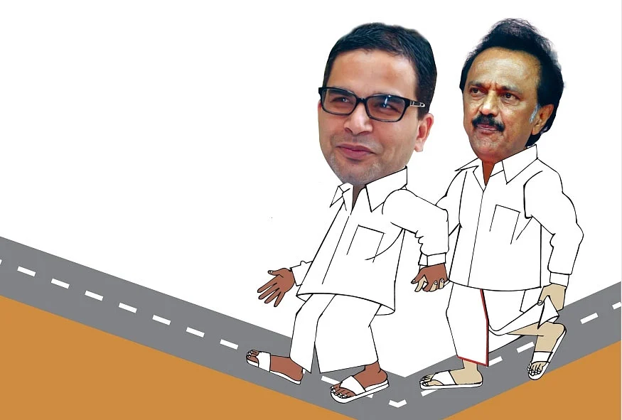 தி.மு.க-வை நேரடி போட்டியாகக் கருதும் ரஜினி... கிஷோர் டீமின் 'உஷார்' சர்வே!