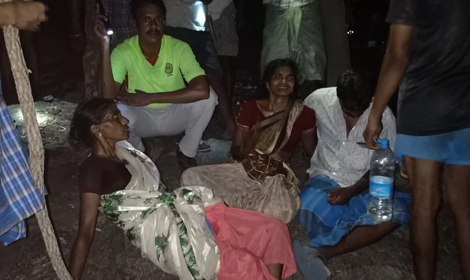 விபத்தில் உயிர்தப்பியவர்கள்