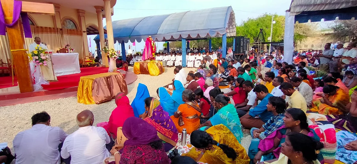கச்சத் தீவு திருவிழா திருப்பலி