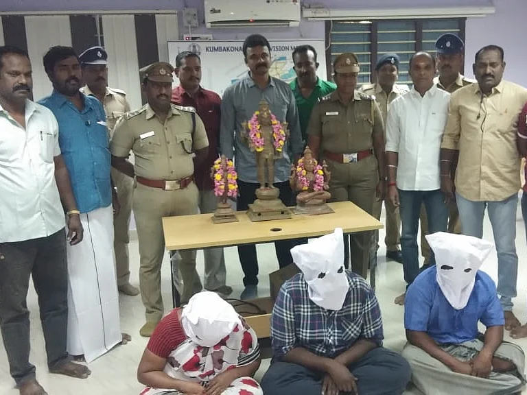 `பெற்றோரின் திட்டம்; கொள்ளையில் மகன்!'- 28 நாள்களில் சிலை திருட்டைக் கண்டுபிடித்த கும்பகோணம் போலீஸ்