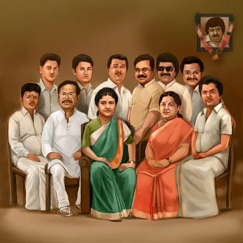 சசிகலா குடும்பத்தினர்