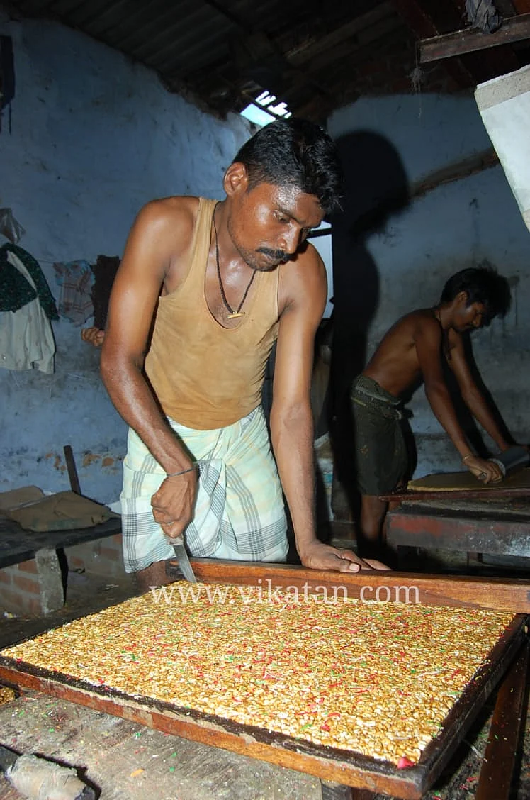 கடலை மிட்டாய் தயரிப்பு
