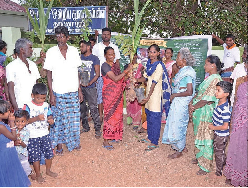 மரக்கன்று வழங்குதல்