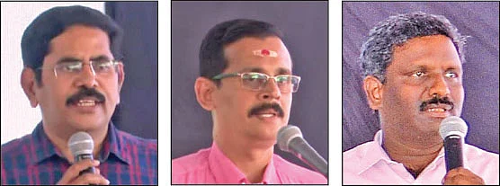 புவனேஸ்வரன், கண்ணன் வாரியர், ஆ.மாயவேல்