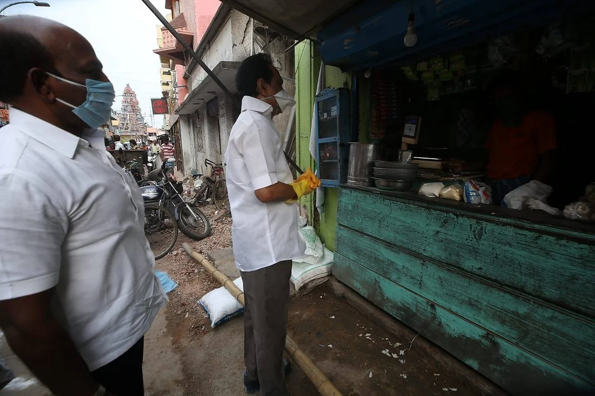 களத்தில் மு.க.ஸ்டாலின்