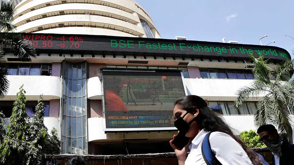 Bombay Stock Exchange (BSE) building in Mumbai, India
