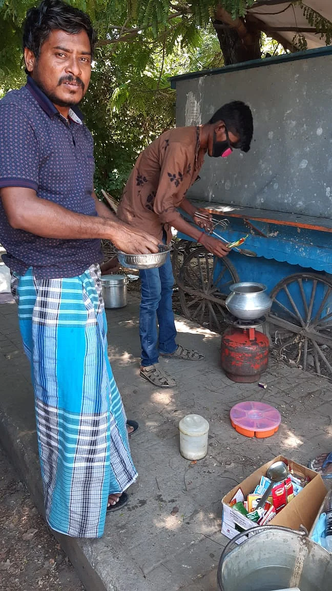 சமையல் செய்த போது