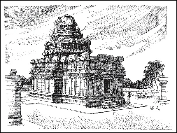 கற்கோயில் - விமானம்