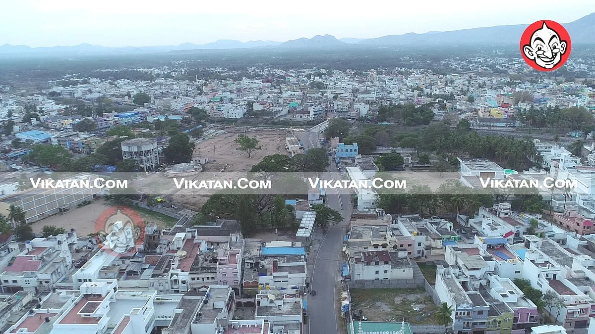 `கழுகு’ பார்வையில் வாணியம்பாடி