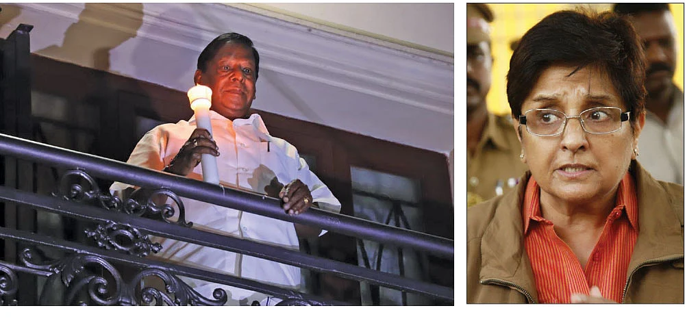 நாராயணசாமி - கிரண் பேடி