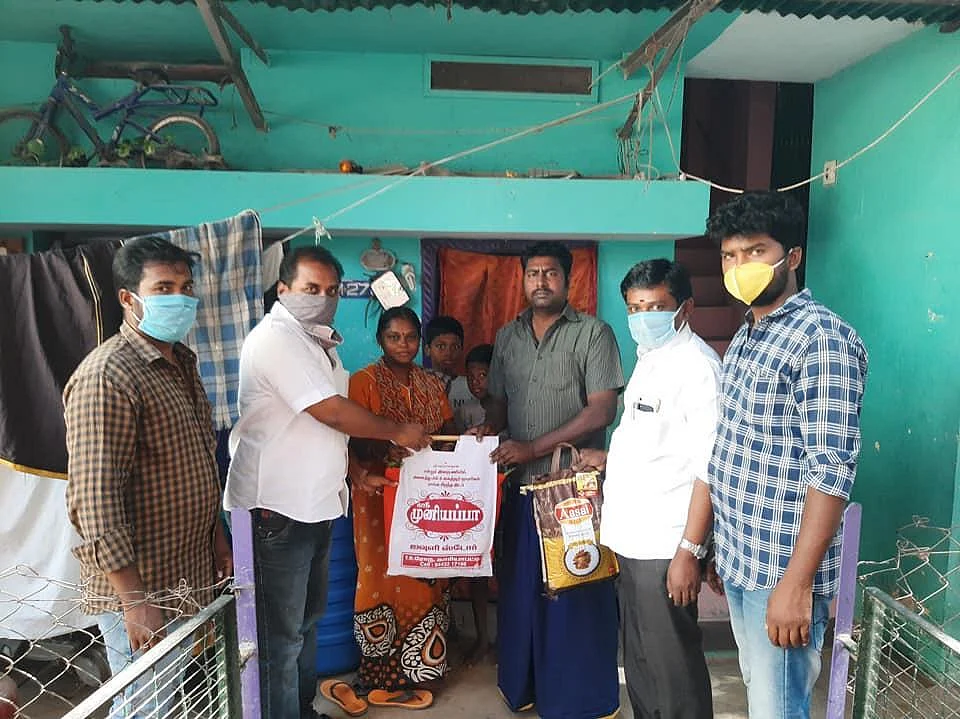 நாகராஜ் குடும்பத்துக்கு உதவி