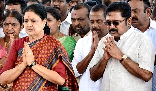 சசிகலா , தினகரன்
