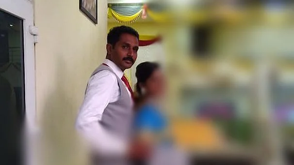பத்மபிரியாவுடன் கணவர் ராஜராம்