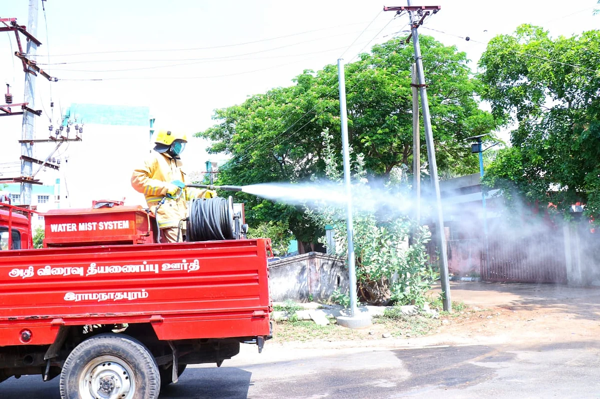 கிருமி நாசினி தெளிப்பு