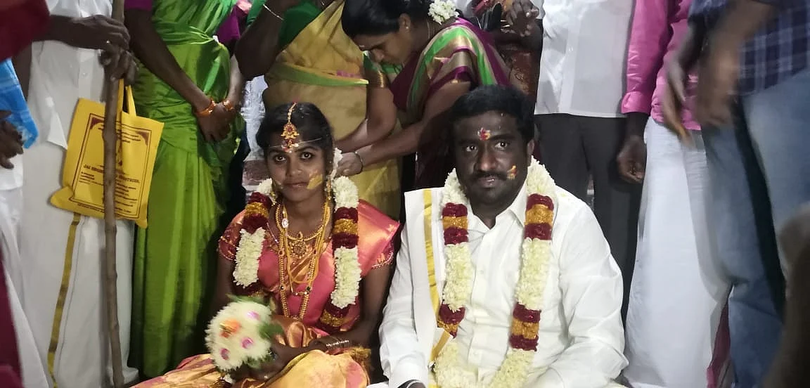 சிவக்குமார், மகாலட்சுமி திருமணம்