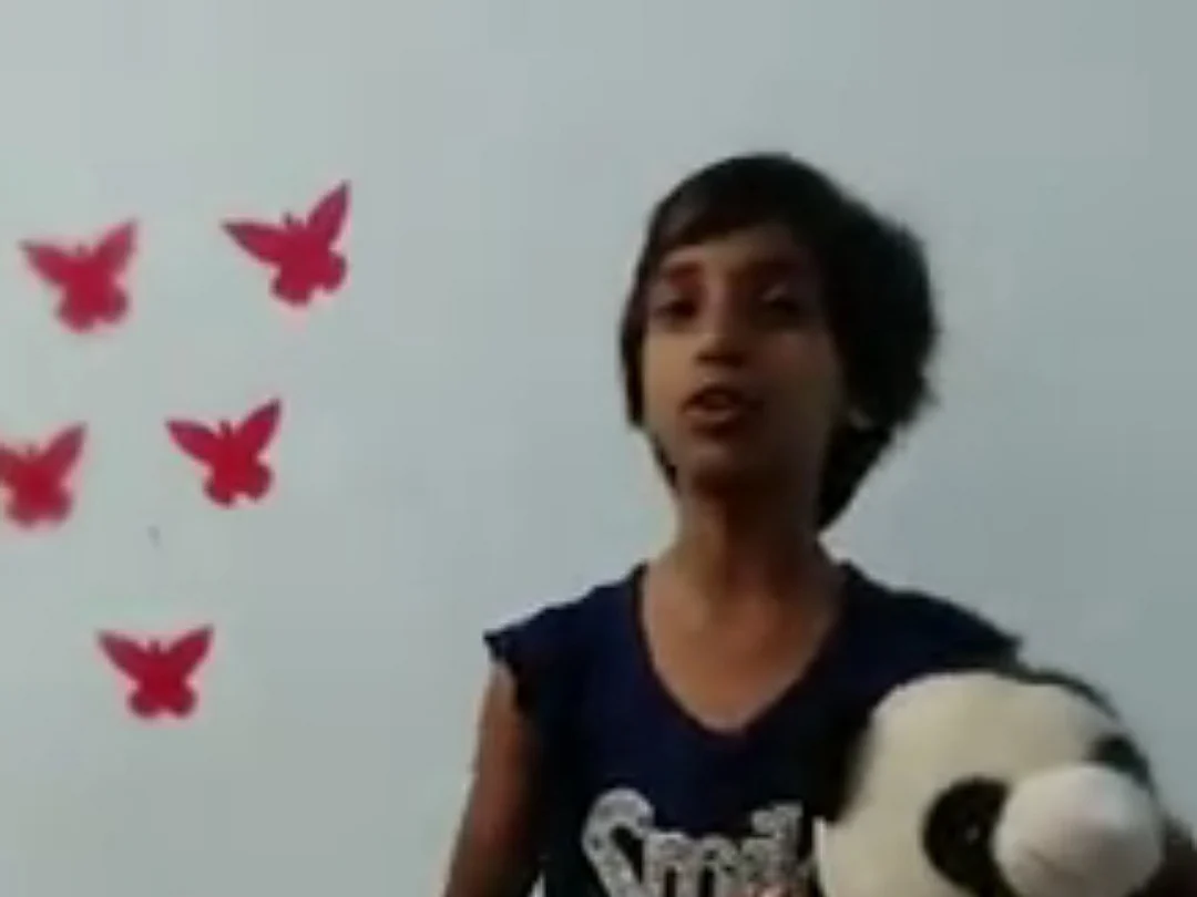கரடி பொம்மை கதை! #KidsTalentCorner
