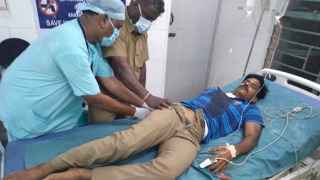 பாதிக்கப்பட்ட வனக் காப்பாளர்