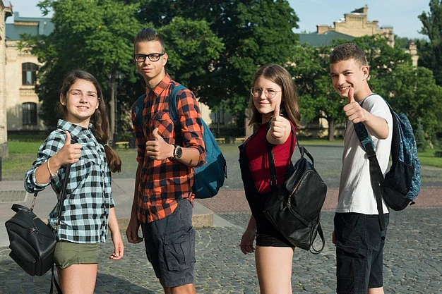 teen age children