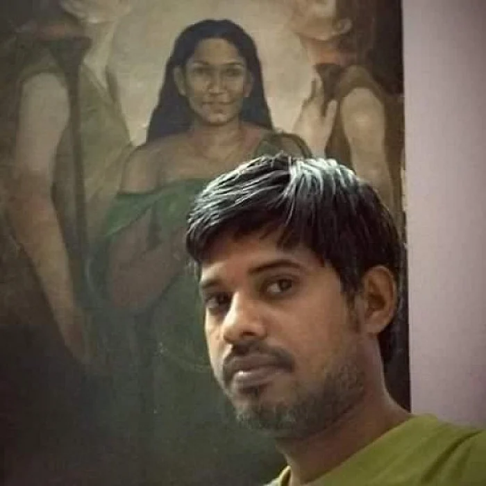 ஓவியர் சந்தோஷ் நாராயணன்
