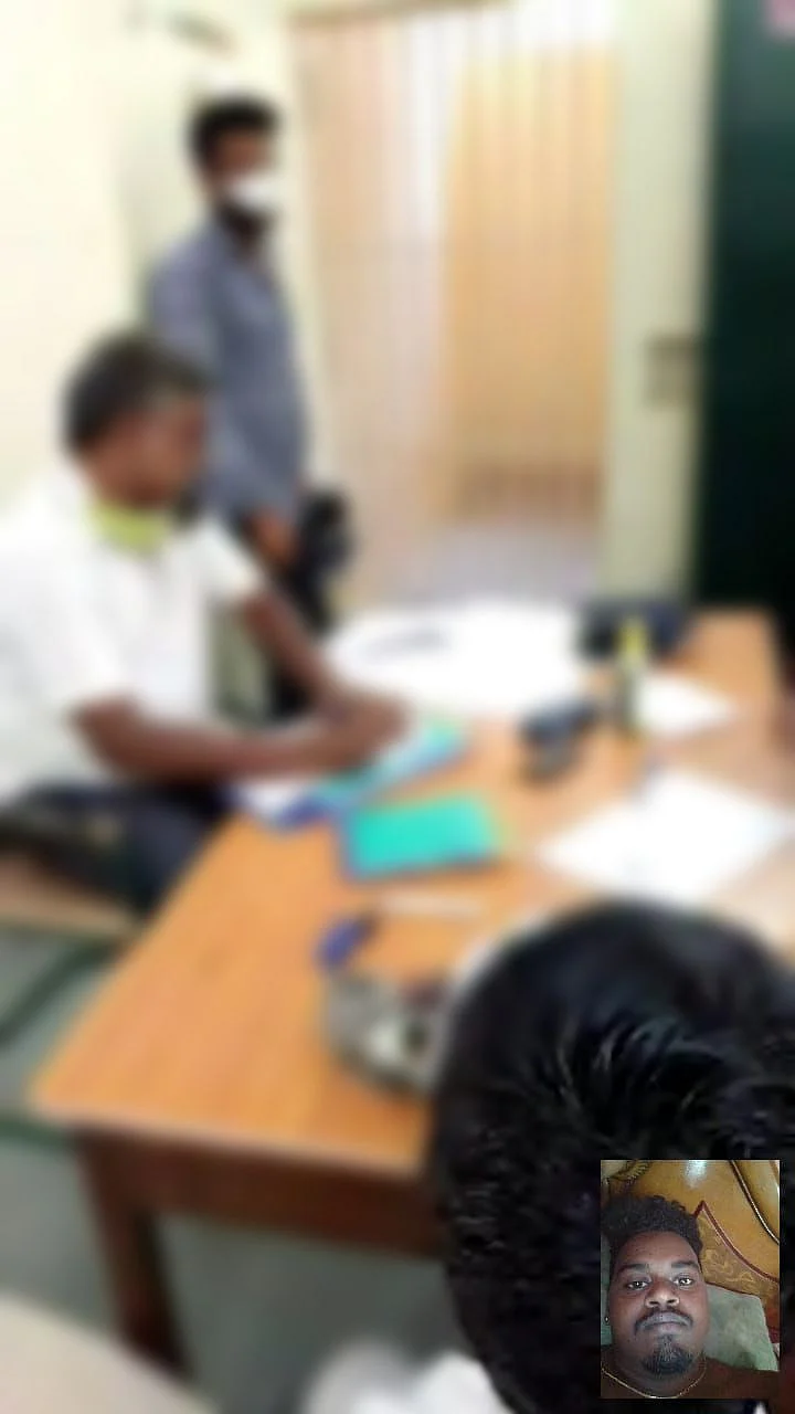 காவல் நிலையத்துக்குள் விசாரணை ...
